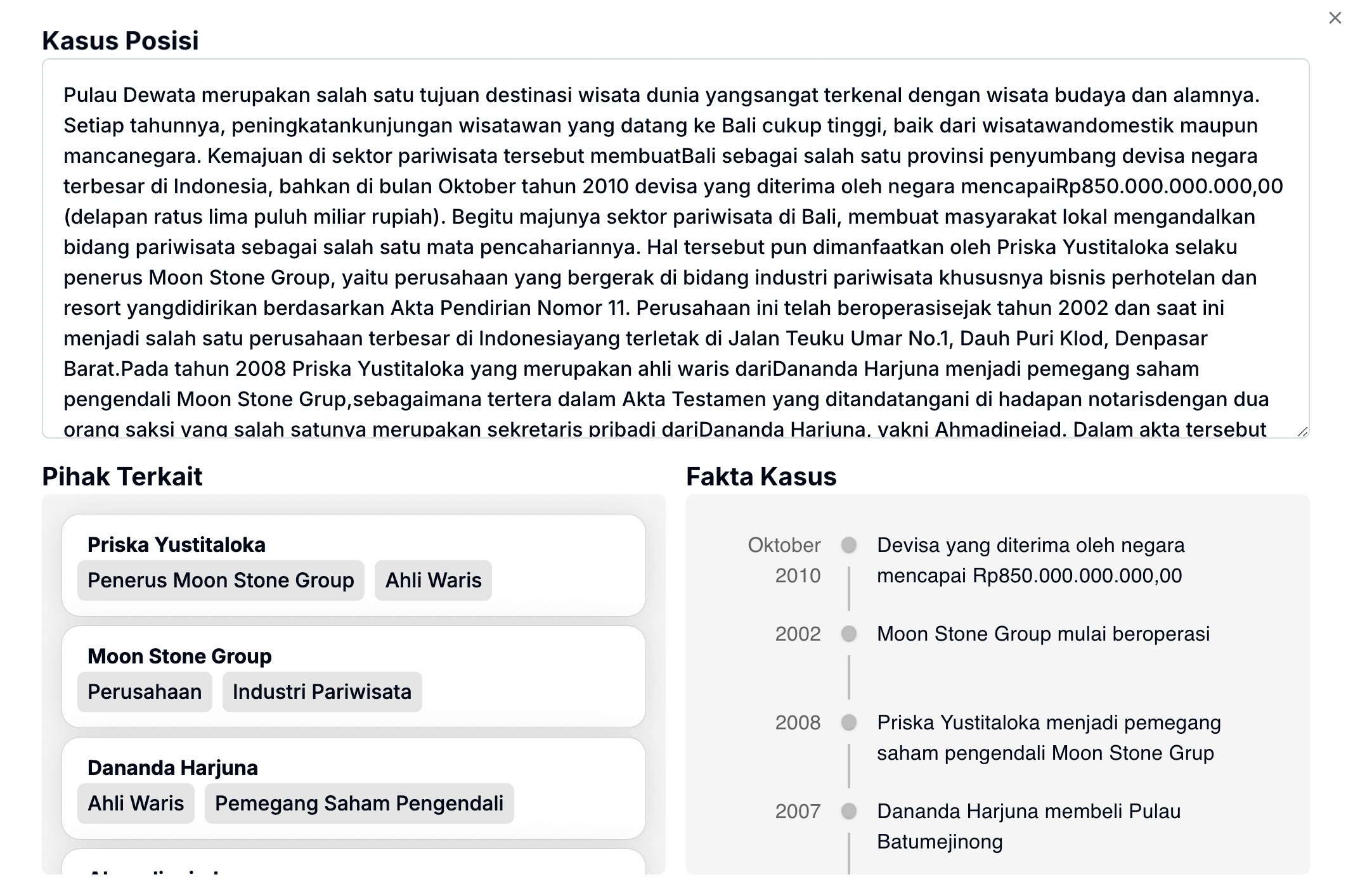 Mengurai Permasalahan dan Fakta Hukum Lebih Mudah