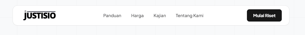 Tombol Login di Pojok Kanan Atas