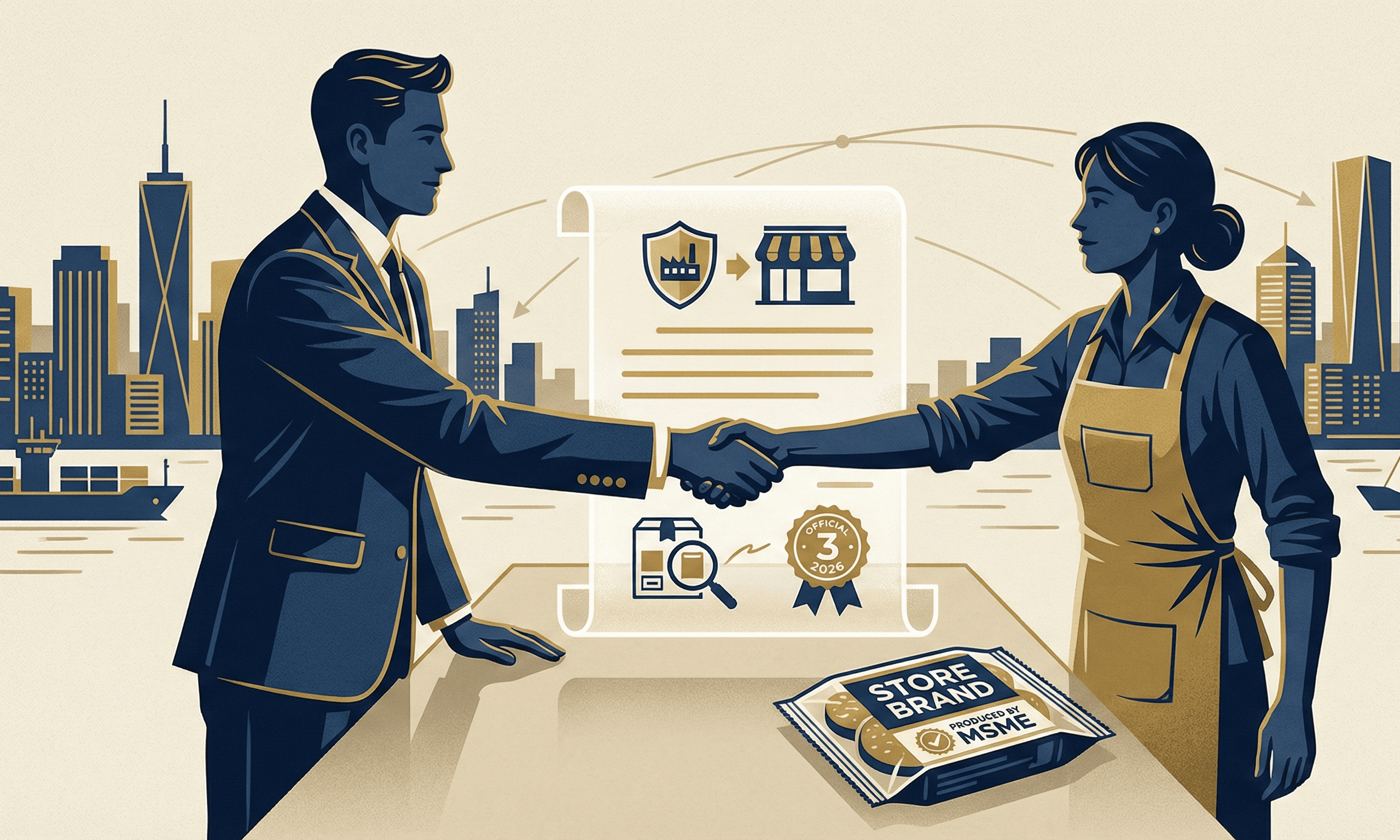 Aturan Baru Toko Swalayan Resmi Berlaku: Supermarket Dilarang Paksa UMKM Ganti Merek, Pelanggar Terancam Pencabutan Izin Usaha.