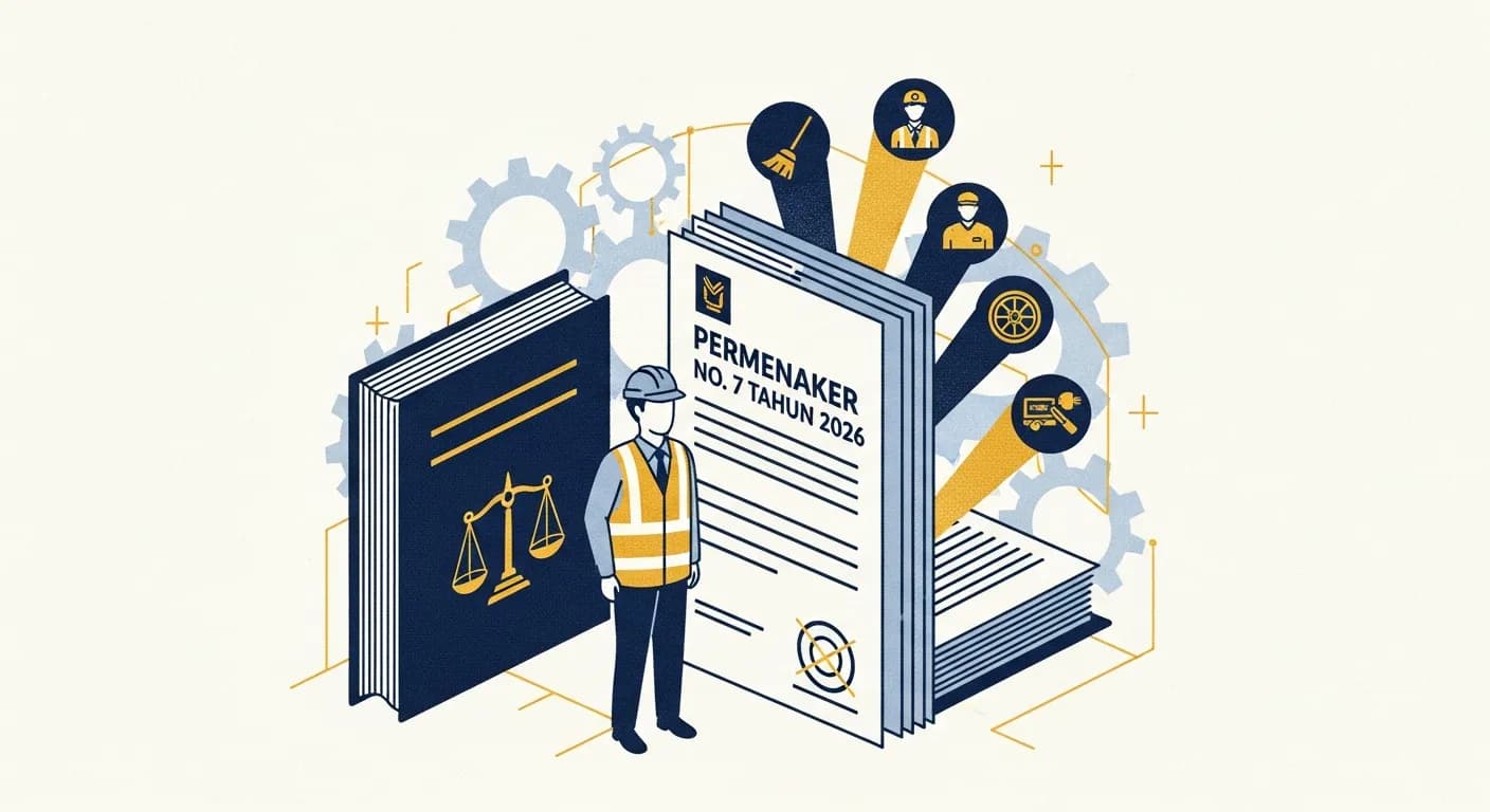 Bagaimana pengaturan tenaga outsourcing pasca permenaker no 7 tahun 2026?