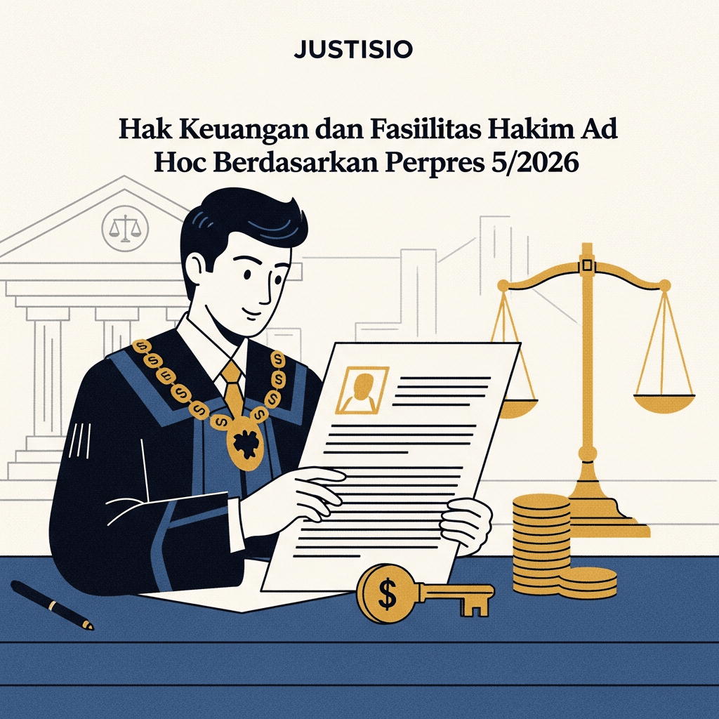 Hak Keuangan dan Fasilitas Hakim Ad Hoc Berdasarkan Perpres 5/2026