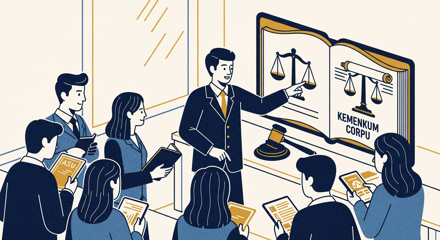 Kemenkum CorpU: Strategi Pengembangan Kompetensi ASN Terintegrasi di Bidang Hukum