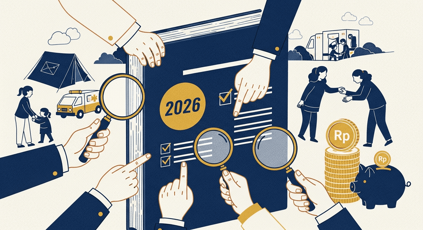 Mekanisme Penelaahan, Verifikasi, dan Evaluasi Penyaluran Dana Bersama Penanggulangan Bencana Berdasarkan Peraturan BNPB No. 1 Tahun 2026