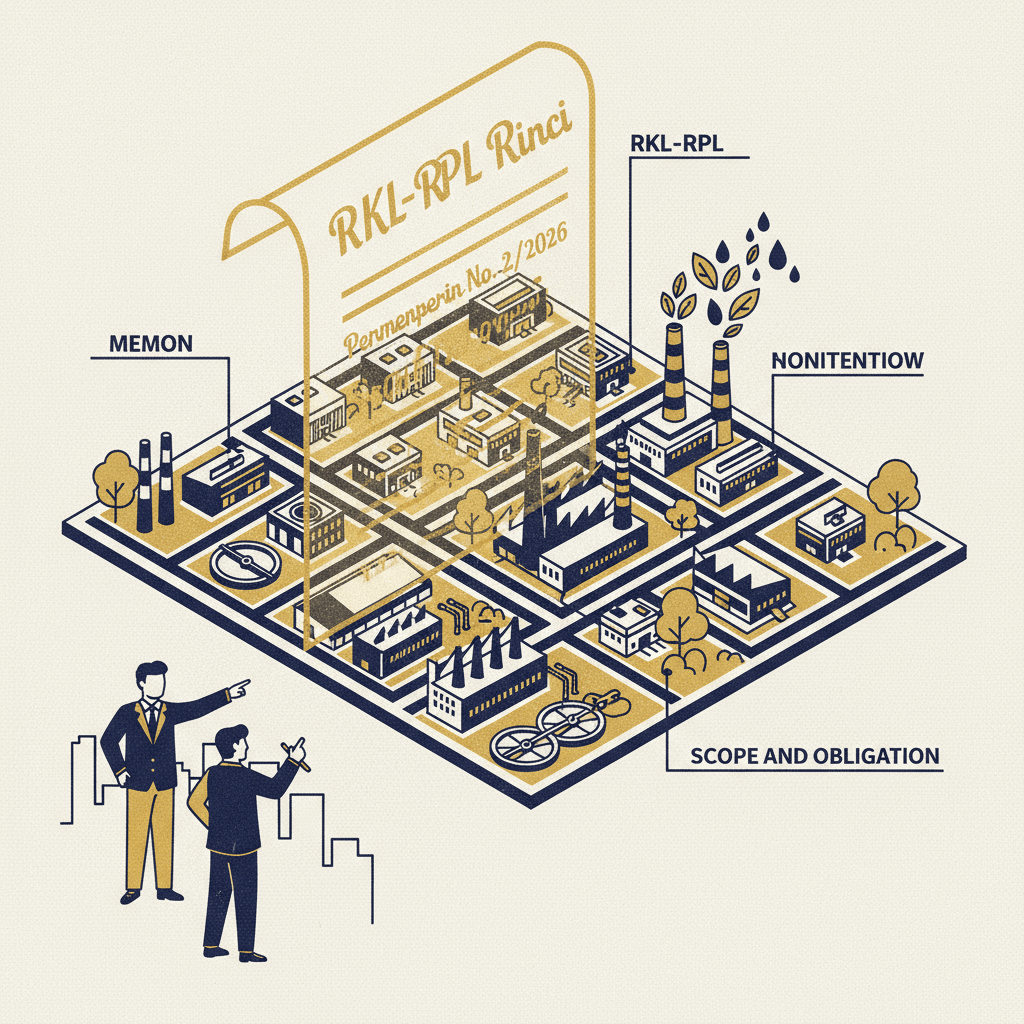 Panduan Lengkap Penyusunan dan Persetujuan RKL-RPL Rinci di Kawasan Industri Berdasarkan Permenperin No. 2/2026