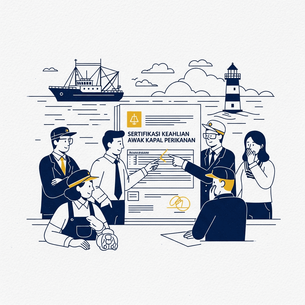 Sertifikasi Keahlian Awak Kapal Perikanan Berdasarkan Peraturan Menteri Kelautan dan Perikanan No. 4 Tahun 2026
