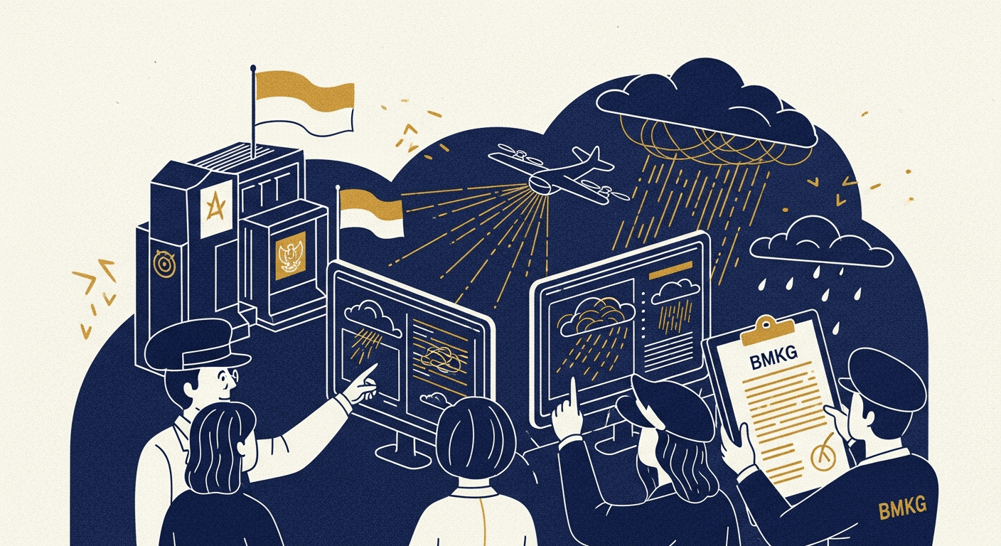 Pedoman Supervisi Pelaksanaan Modifikasi Cuaca oleh Badan Hukum Indonesia: Tinjauan Peraturan BMKG No. 2 Tahun 2026