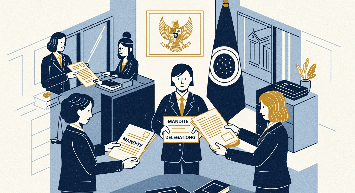 Pelimpahan Kewenangan Administrasi Kepegawaian di Kemendag: Mekanisme Mandat dan Delegasi Berdasarkan Permendag 3/2026