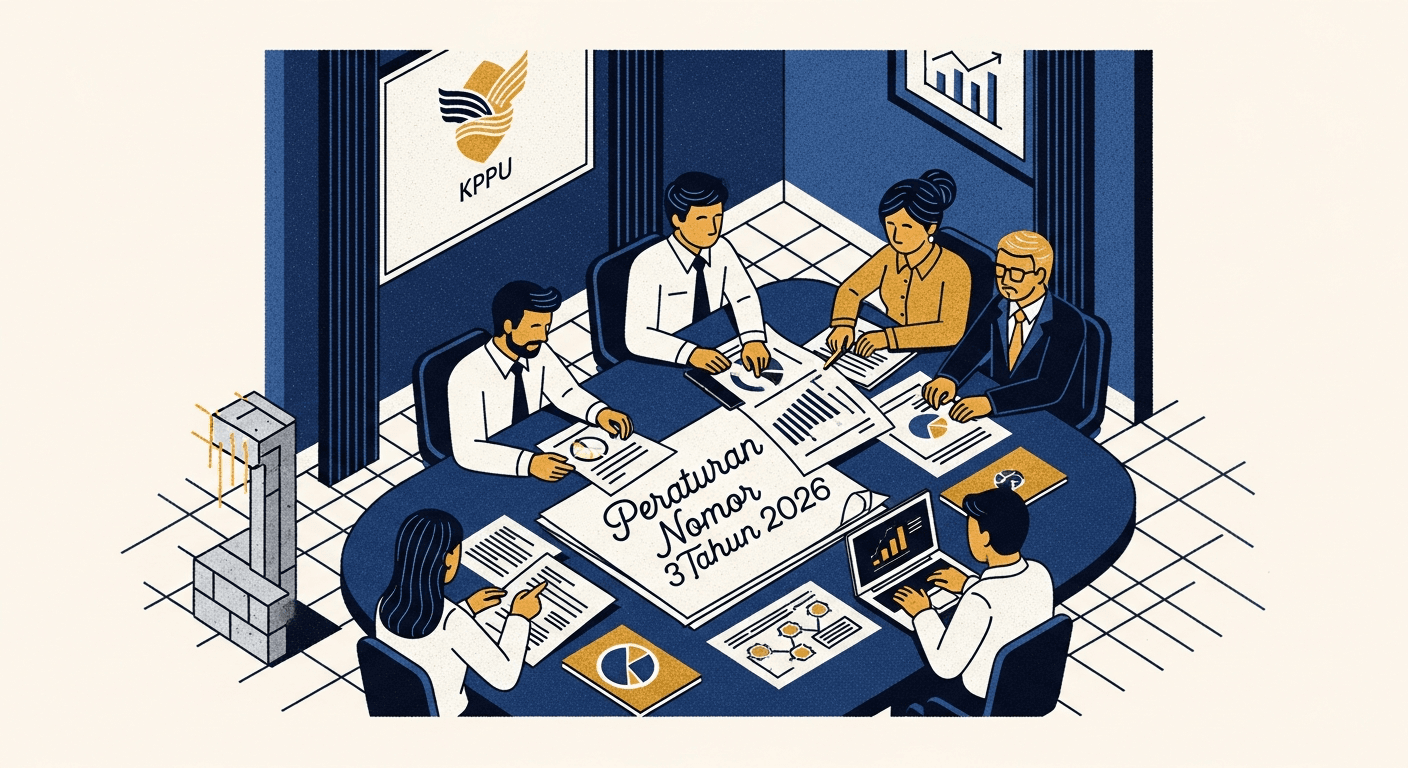 Pembentukan, Keanggotaan, Tugas, dan Fungsi Kelompok Kerja Komisi Pengawas Persaingan Usaha Berdasarkan Peraturan Nomor 3 Tahun 2026