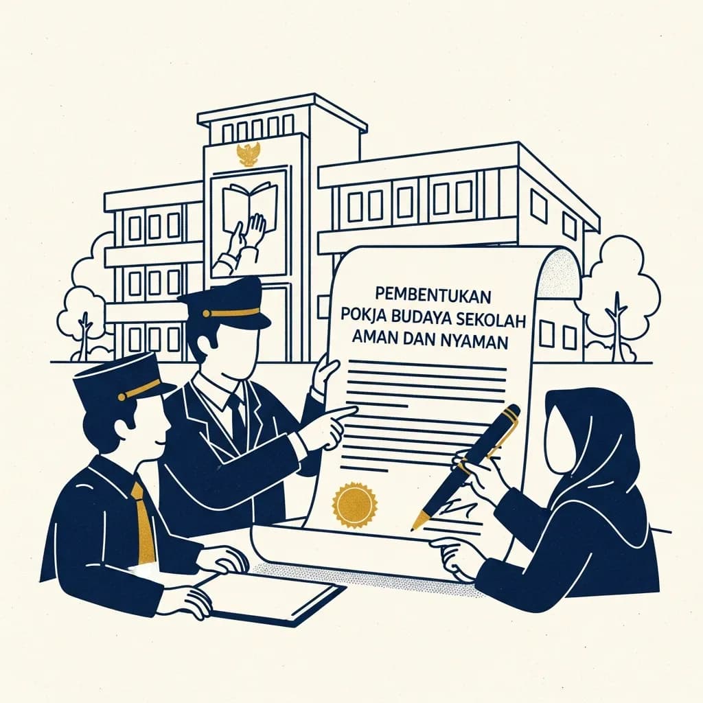 Pembentukan Pokja Budaya Sekolah Aman