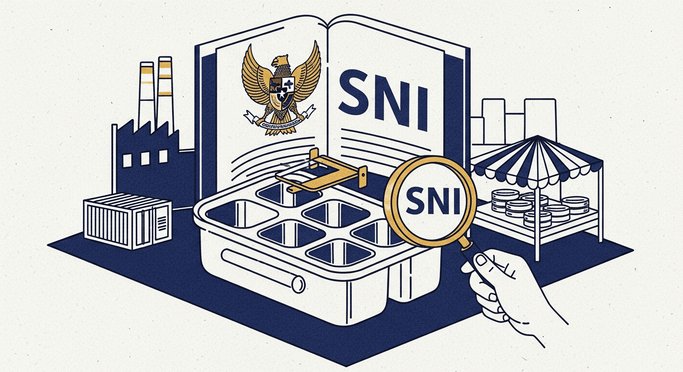 Pemberlakuan Wajib SNI Wadah Bersekat Baja Tahan Karat untuk Makanan: Panduan Lengkap Peraturan Menteri Perindustrian No. 1 Tahun 2026