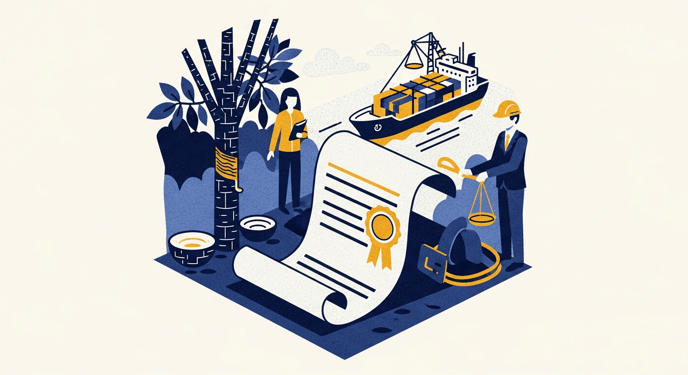 Pengecualian Pemenuhan TPP SIR untuk Ekspor Karet Alam Tertentu: Panduan Peraturan Menteri Perdagangan No. 1 Tahun 2026