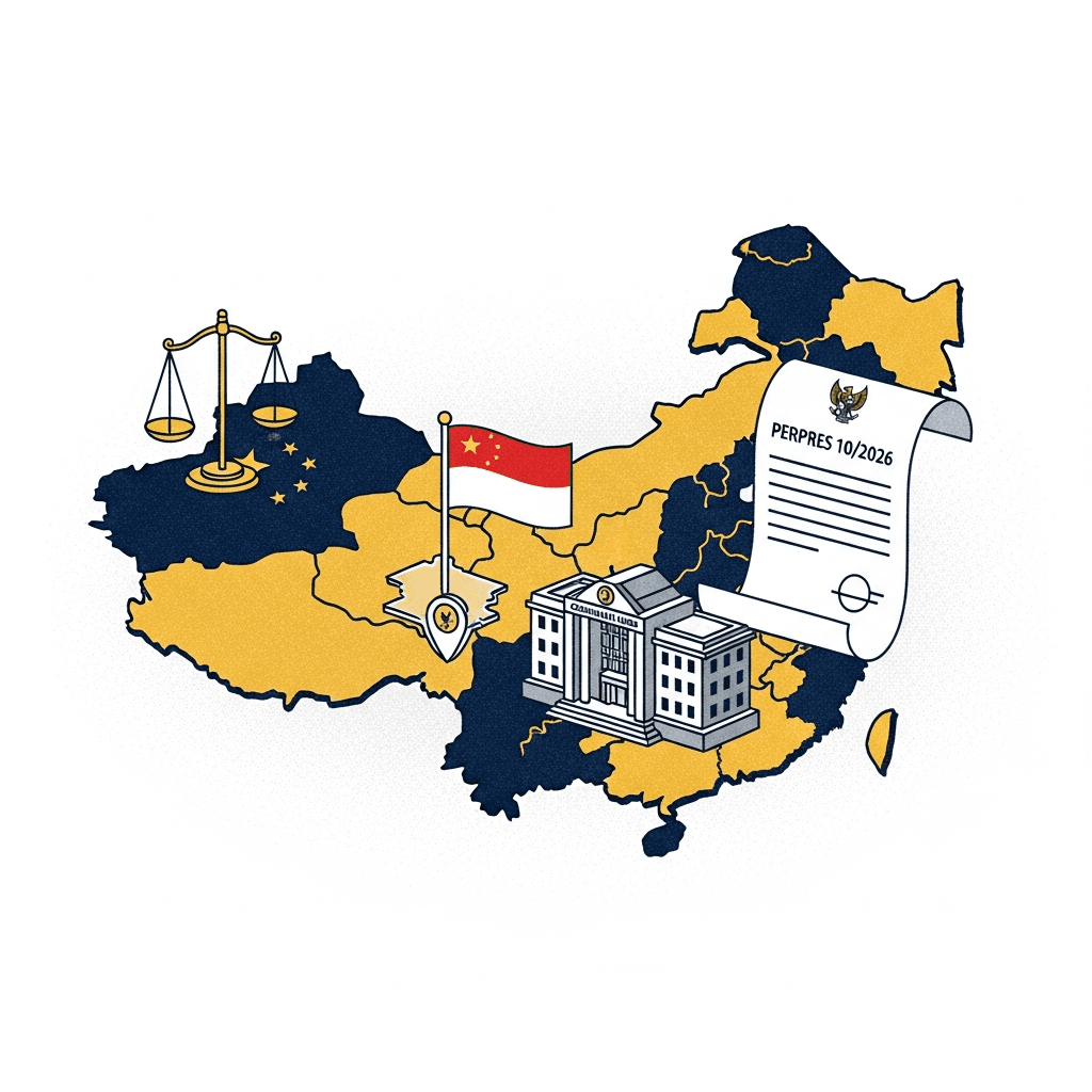 Perpres 10/2026 Menetapkan Wilayah Kerja Konsulat Jenderal RI di Chengdu untuk Penguatan Diplomasi di Tiongkok Barat Daya