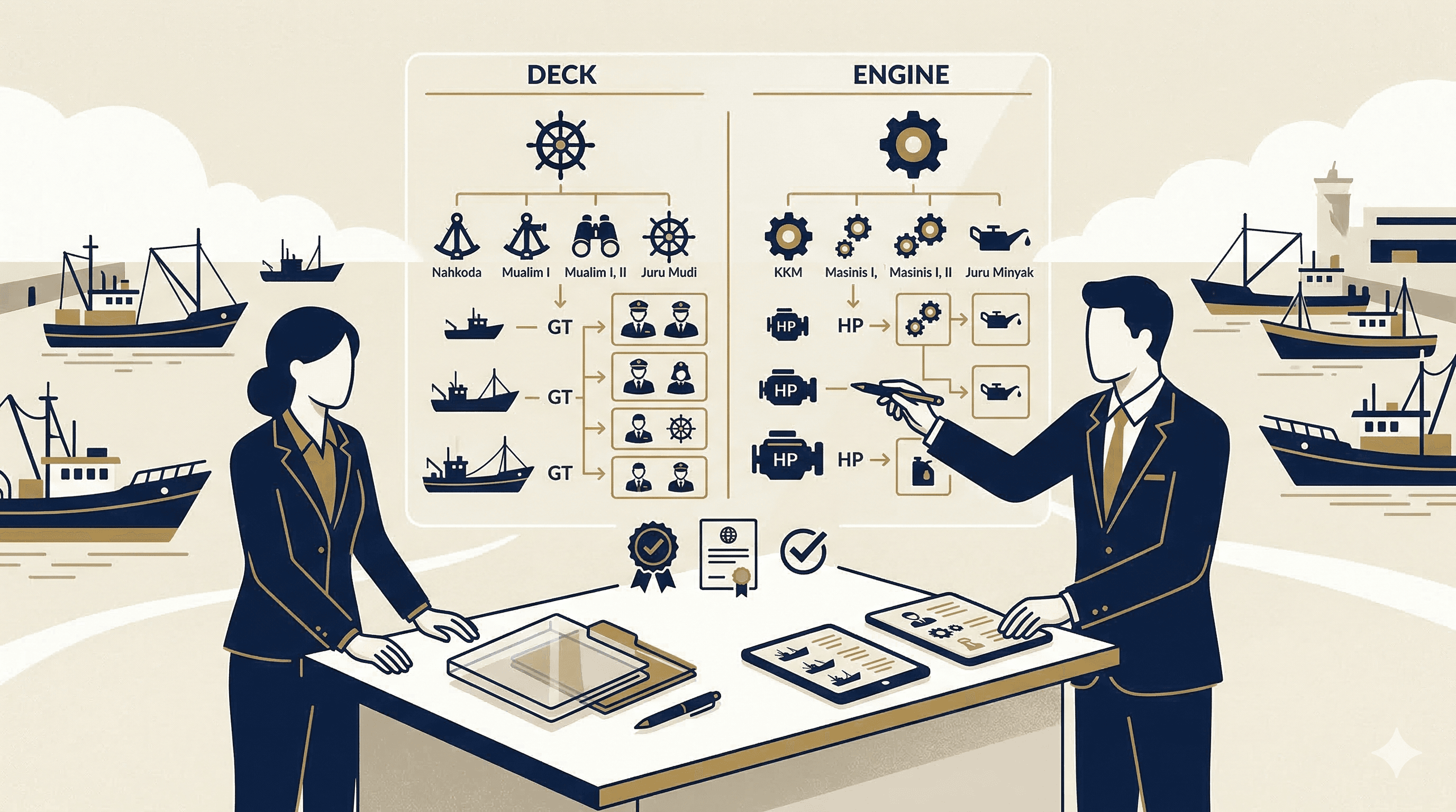 Komposisi Awak Kapal Perikanan: Struktur Jabatan dan Persyaratan Sertifikasi Berdasarkan Peraturan Menteri Kelautan dan Perikanan No. 4 Tahun 2026