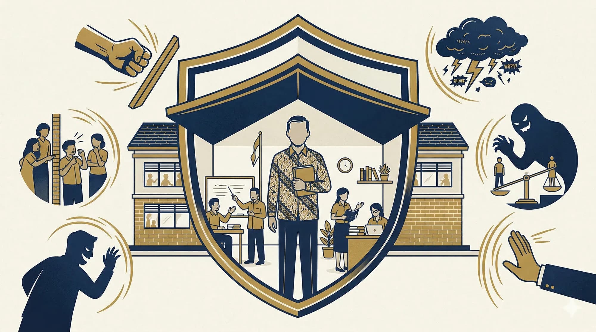 Prinsip Perlindungan Pendidik dan Tenaga Kependidikan