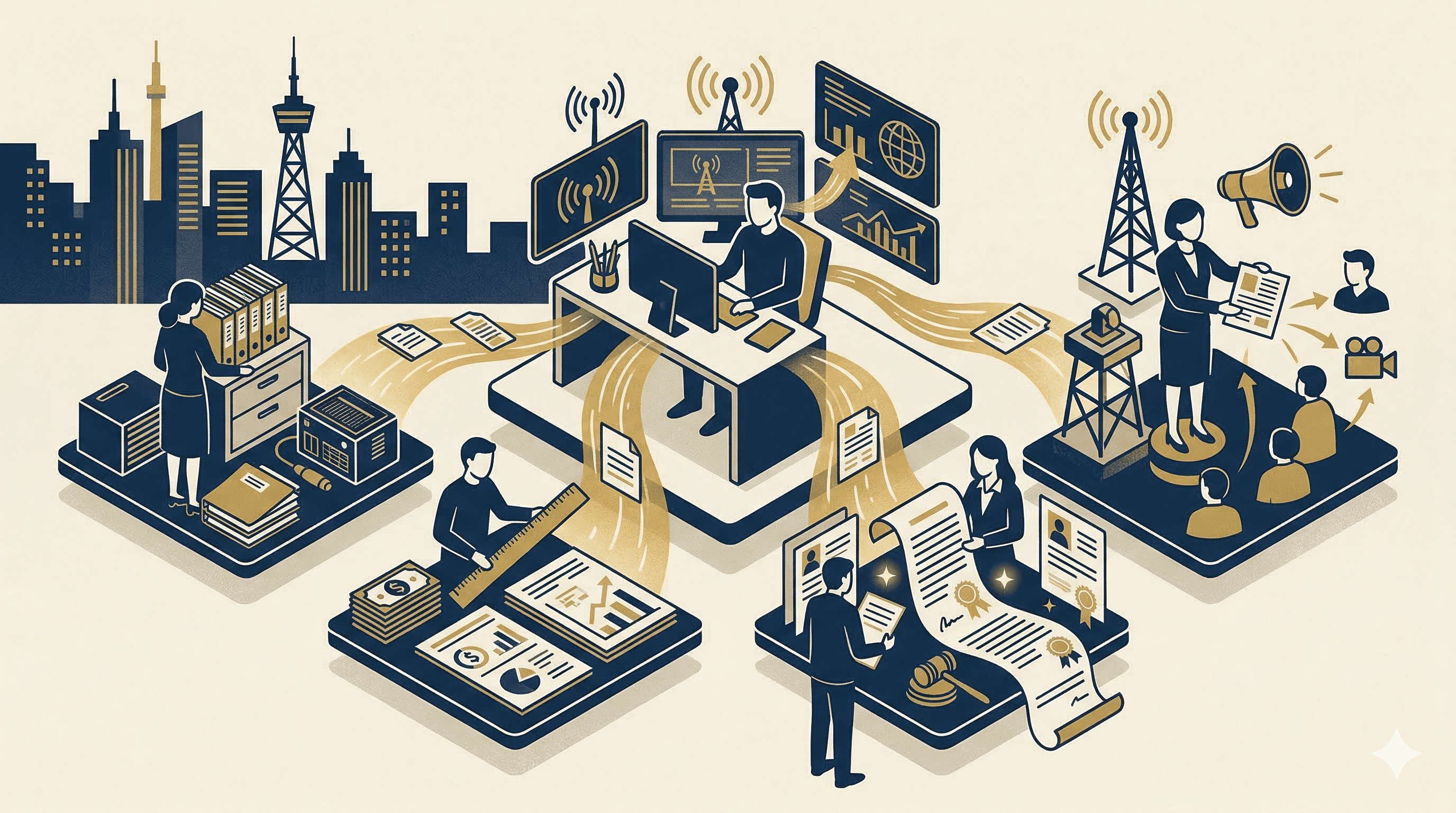 Mengurai Struktur dan Tata Kerja Sekretariat Komisi Penyiaran Indonesia Pusat Berdasarkan Permenkominfo No. 5/2026
