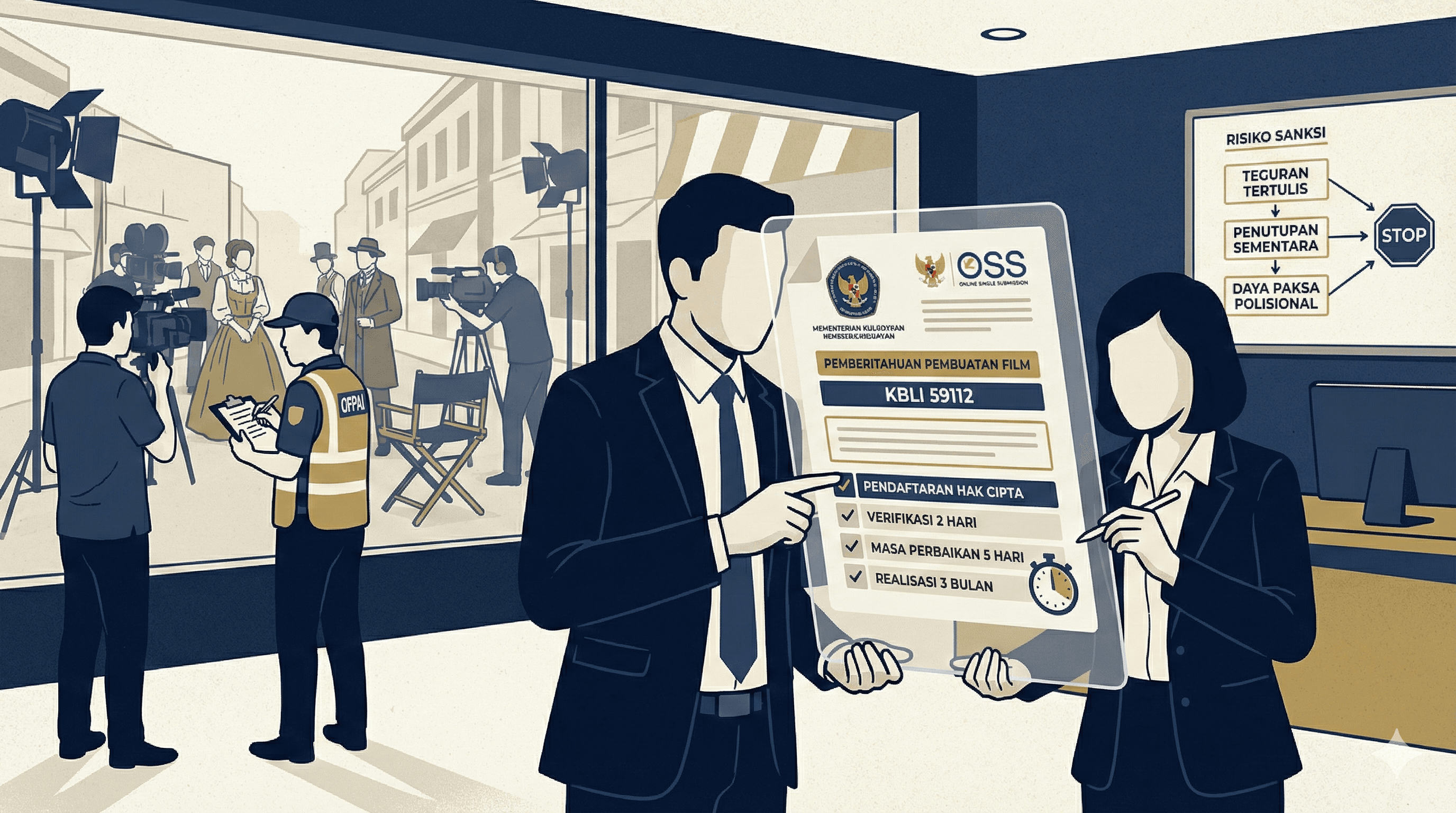 Peraturan Menteri Kebudayaan Nomor 1 Tahun 2026 Mengatur Prosedur Wajib Pemberitahuan Pembuatan Film via OSS: Syarat Mutlak Lulus Sensor, Izin Hangus Jika Syuting Tidak Mulai dalam 3 Bulan